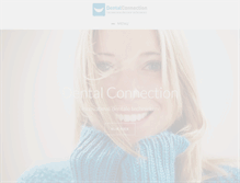 Tablet Screenshot of dentalconnection.be